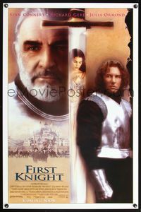 5x351 FIRST KNIGHT advance 1sh '95 Gere as Lancelot, Sean Connery as Arthur, Julia Ormond!