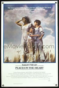 5x596 PLACES IN THE HEART Int'l 1sh'84 single mother Sally Field fights for her children & her land!