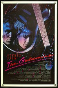 5x652 SCENES FROM THE GOLDMINE 1sh '87 Catherine Mary Stewart, Cameron Dye, art of Fender guitar!