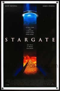 5x692 STARGATE 1sh '94 Kurt Russell, James Spader, a million light years from home!