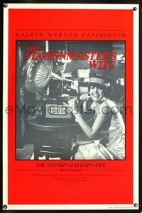 5x693 STATIONMASTER'S WIFE 1sh '82 Bolwieser, Rainer Werner Fassbinder, cool old-time image!