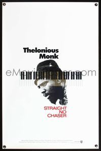 5x721 THELONIOUS MONK: STRAIGHT, NO CHASER int'l 1sh '89 Thelonious Monk, jazz!