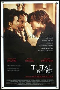 5x731 TOTAL ECLIPSE 1sh '95 Leonardo DiCaprio, David Thewlis, Romane Bohringer!