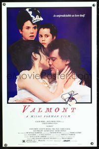 5x748 VALMONT 1sh '89 Milos Forman directed, Colin Firth, Annette Bening & young Fairuza Balk!