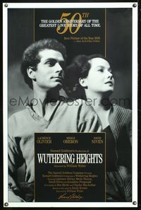 5x780 WUTHERING HEIGHTS 1sh R89 Laurence Olivier is torn with desire for Merle Oberon!