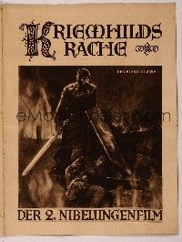 6a073 KRIEMHILD'S REVENGE German program '24 Fritz Lang's sequel Die Nibelungen: Kriemhilds Rache!