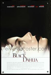 6b078 BLACK DAHLIA DS 1sh '06 directed by Brian De Palma, Josh Hartnett, Scarlett Johansson!