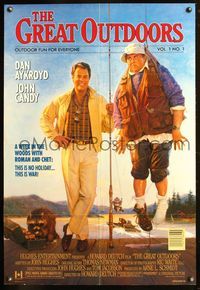 6b187 GREAT OUTDOORS DS 1sh '88 Dan Aykroyd, John Candy, great magazine cover art!