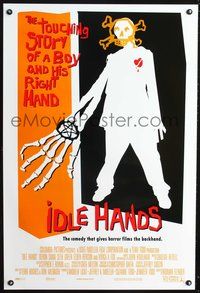 6b213 IDLE HANDS DS Int'l 1sh '99 a touching story of a boy and his right hand, cool artwork!