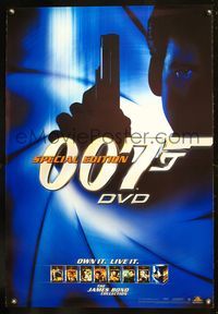 6b222 JAMES BOND 007 COLLECTION video 1sh '96 Sean Connery, George Lazenby, Roger Moore!