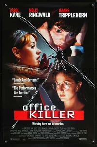6b284 OFFICE KILLER video 1sh '97 Carol Kane, Molly Ringwald, Jeanne Tripplehorn!