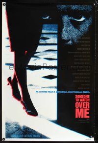 6b342 SOMEONE TO WATCH OVER ME advance 1sh '87 directed by Ridley Scott, Tom Berenger & Mimi Rogers!