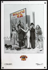 6b400 WIZARD OF OZ video 1sh R89 Victor Fleming, Judy Garland all-time classic!