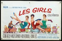 6c646 LES GIRLS Belgian '57 art of Gene Kelly + sexy Mitzi Gaynor, Kay Kendall & Taina Elg!