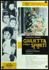 6c226 JULIET OF THE SPIRITS Italian photobusta '65 Federico Fellini's Giulietta degli Spiriti!