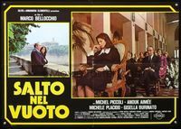 6c228 LEAP INTO THE VOID Italian photobusta '82 Marco Bellocchio's Salto nel vuoto, Michel Piccoli!
