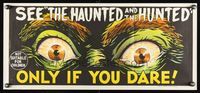 6d154 DEMENTIA 13 horizontal Aust daybill '63 Francis Ford Coppola, Corman, Haunted & the Hunted!