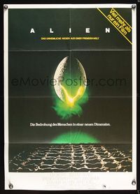 6d539 ALIEN German '79 Ridley Scott outer space sci-fi monster classic, cool hatching egg image!