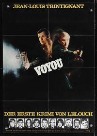 6d591 CROOK German '70 Claude Lelouch's Le voyou, cool image of Jean-Louis Trintignant!