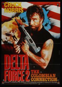 6d595 DELTA FORCE 2 German '90 Chuck Norris is back in action, maximum assault!