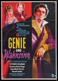 6d737 KEAN: GENIUS OR SCOUNDREL German '56 art of Vittorio Gassman in robe, sexy girls!