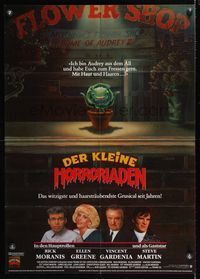 6d766 LITTLE SHOP OF HORRORS German '86 he's a mean green muther from outer space & he's bad!