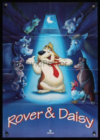 6d888 ROVER DANGERFIELD video teaser German '91 Rodney Dangerfield as cartoon dog, gets no respect!