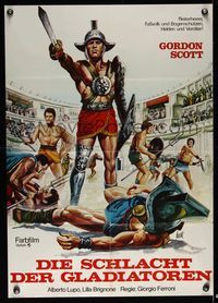 6d943 THUNDER OF BATTLE German '64 Coriolano: eroe senzapatria, Aller art of Scott, sword & sandal!