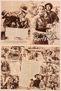 6e202 SUNDOWNERS German program '61 Australians Deborah Kerr, Robert Mitchum & Peter Ustinov!