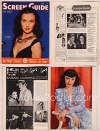 6e139 SCREEN GUIDE magazine April 1941, how Vivien Leigh shamed Hollywood, portrait by Jack Albin!