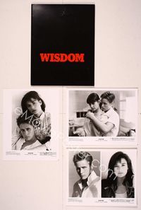 6e110 WISDOM presskit '86 Demi Moore & Emilio Estevez are in love & rob banks!