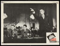 6f006 ADVISE & CONSENT signed LC '62 by Burgess Meredith, accusing Henry Fonda of being a Communist!