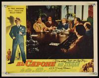 6f007 AL CAPONE signed LC #2 '59 by Rod Steiger, who is literally the chairman of the board!