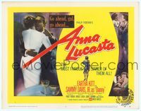 6f069 ANNA LUCASTA TC '59 red-hot night-time girl Eartha Kitt, Sammy Davis