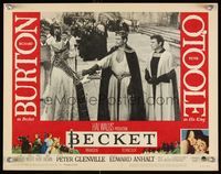 6f326 BECKET LC #5 '64 Richard Burton in the title role, Peter O'Toole, Felix Aylmer!