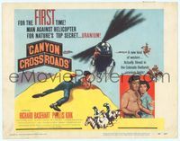 6f090 CANYON CROSSROADS TC '55 man against helicopter for nature's top secret uranium!
