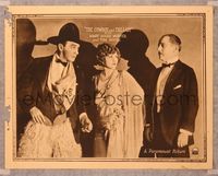 6f383 COWBOY & THE LADY LC '22 Mary Miles Minter between husband Robert Schable & cowboy Tom Moore!