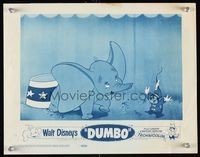 6f420 DUMBO LC R59 Disney, great close up of baby cirucs elephant Dumbo with Timothy Q. Mouse!