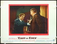 6f052 EAST OF EDEN LC#3 '55 James Dean can't understand why dad Raymond Massey hates him!