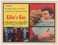 6f157 KILLER'S KISS TC '55 early Stanley Kubrick noir set in New York's Clip Joint Jungle!