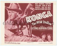 6f163 KONGA THE WILD STALLION TC R51 Rochelle Hudson, Fred Stone, cool horse image!