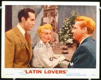 6f513 LATIN LOVERS LC #5 '53 Lana Turner between new love Ricardo Montalban & old love John Lund!