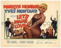 6f175 LET'S MAKE LOVE TC '60 four images of super sexy Marilyn Monroe & Yves Montand!