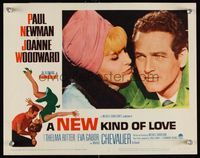 6f579 NEW KIND OF LOVE LC #2 '63 super close up of Paul Newman & sexy Joanne Woodward!
