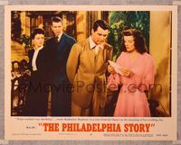 6f620 PHILADELPHIA STORY LC #6 R55 Katharine Hepburn, Cary Grant, James Stewart & Ruth Hussey!