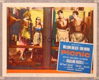 6f622 PICNIC LC R61 William Holden & sexy Kim Novak half-dressed on opposite sides of wall!