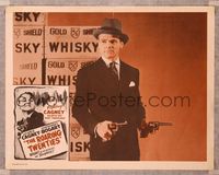 6f657 ROARING TWENTIES LC R56 best close up of James Cagney in business suit holding two guns!