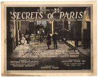 6f231 SECRETS OF PARIS TC '22 Lew Cody in an epic story of a prince who loves a peasant girl!