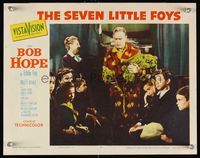 6f675 SEVEN LITTLE FOYS LC #5 '55 Bob Hope as Eddie Foy surrounded by his seven kids!
