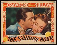 6f684 SHINING HOUR LC '38 super close up of Robert Young trying to kiss sad Joan Crawford!